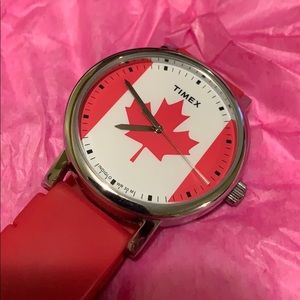 Timex Canada limited edition silicon strap
